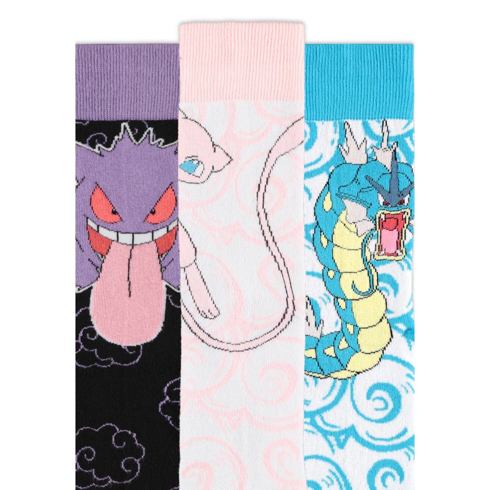 Pokémon - 3 Pack Chaussettes - Multicolore